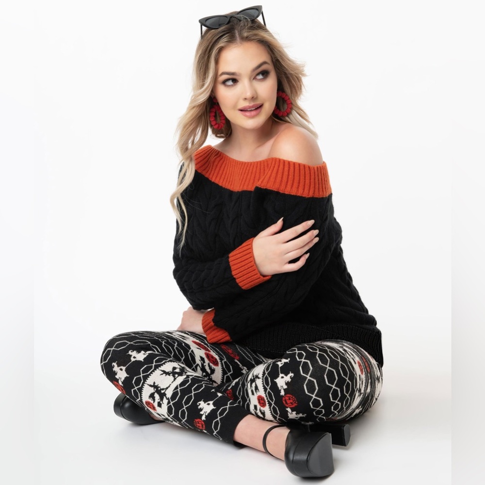 Unique Vintage Halloween Sweater